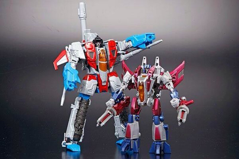 Transformers Cloud Guardians Of Time TFC-D02 Starscream Compare 